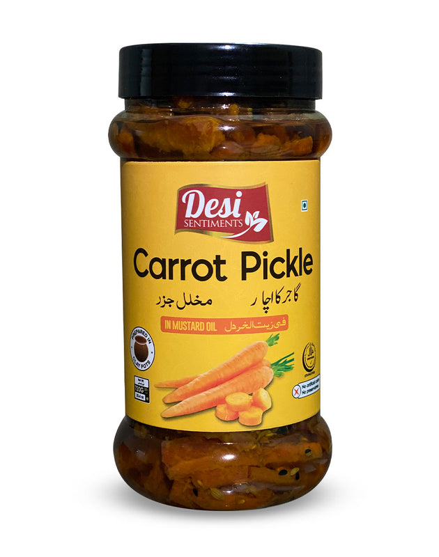 Carrot Pickle - In Mustard Oil