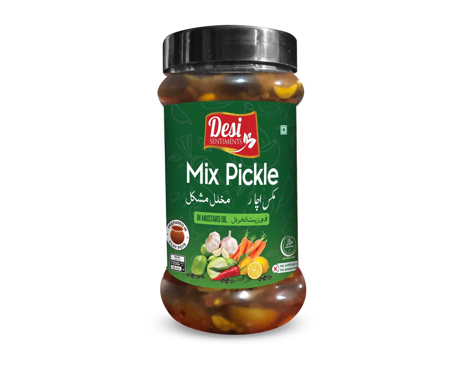 Mix Pickle - In Mustard Oil