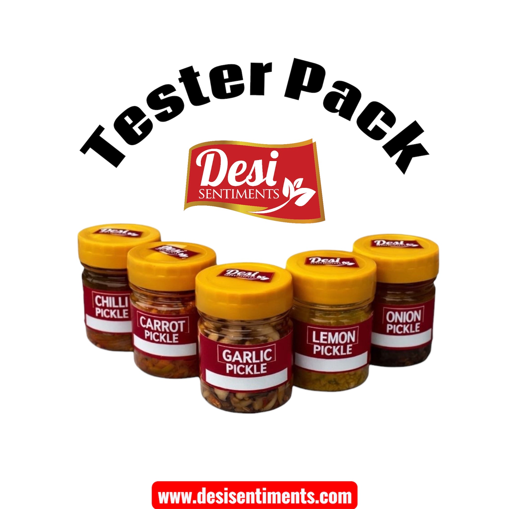 Pickle Tester Pack (5 Flavors)